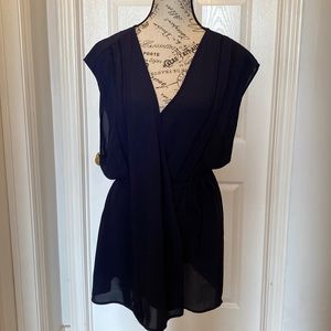 Banana Republic Vest Navy Blue Size XL